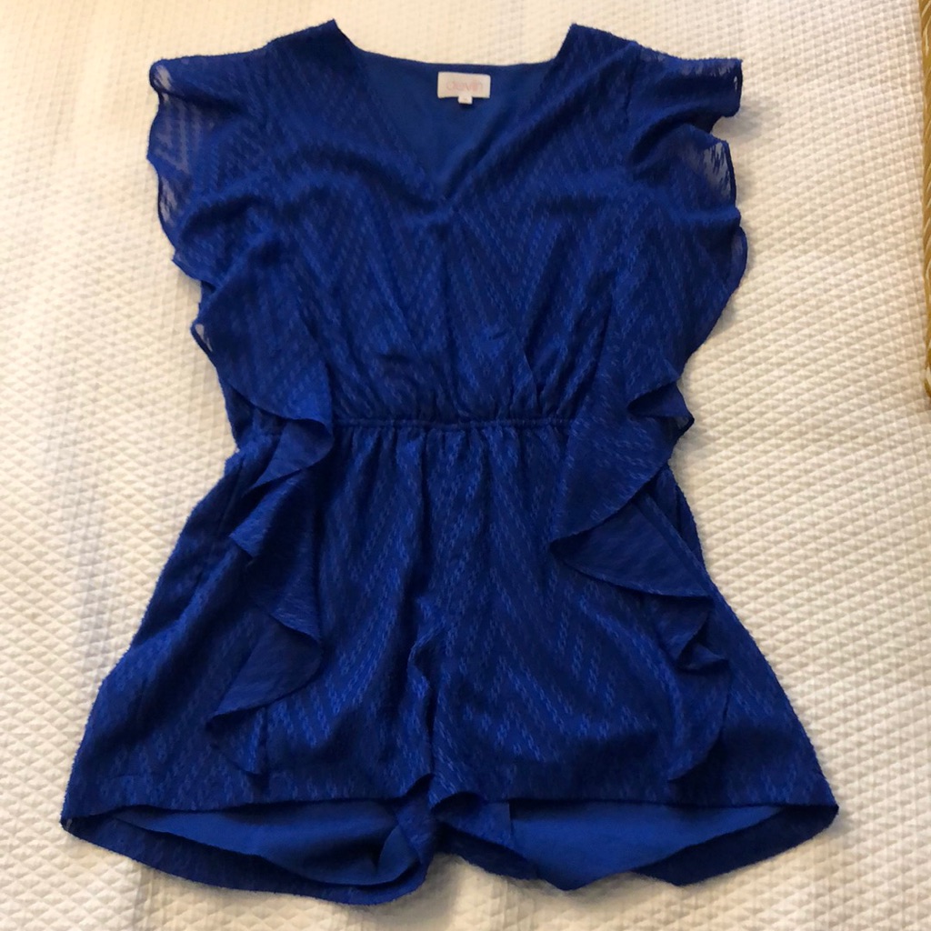 Devlin Ruffled Romper